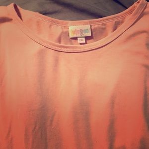 LulaRoe solid pink Irma